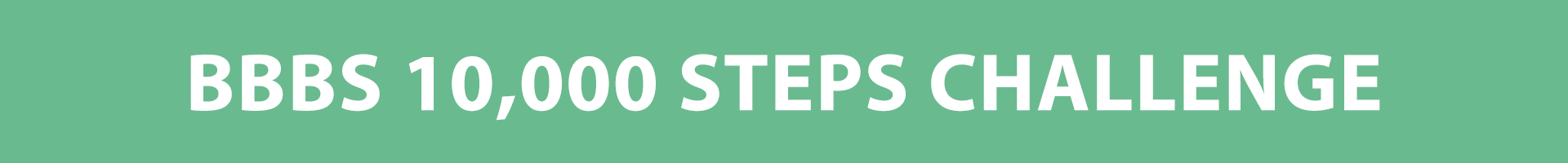 BBBS 10,000 Steps Challenge